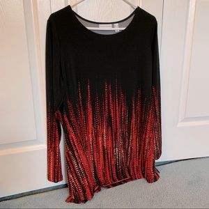 Gorgeous Susan Graver Liquid Knit Blouse